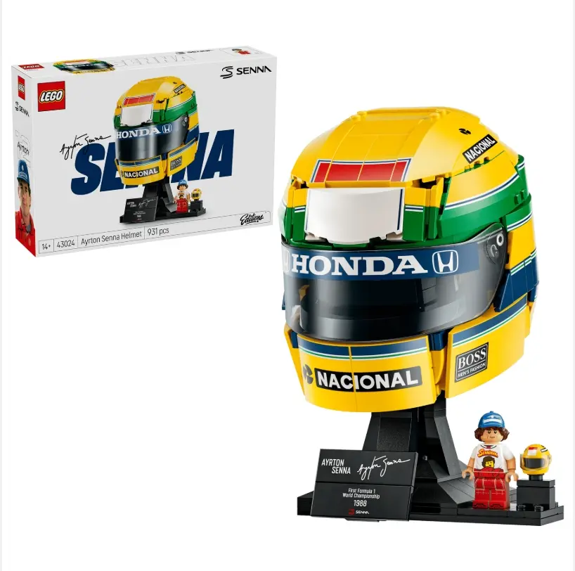 LEGO樂高積木/ Edition/ 43024/ F1-艾爾頓．洗拿 頭盔