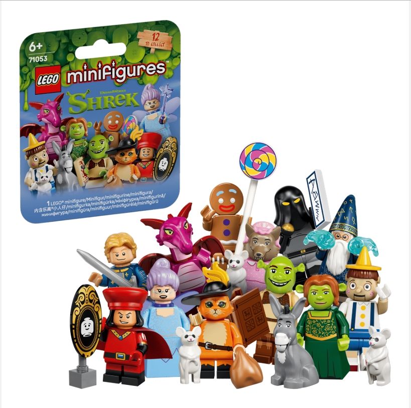 LEGO樂高積木/ Minifigures/ 71053/ 史瑞克系列