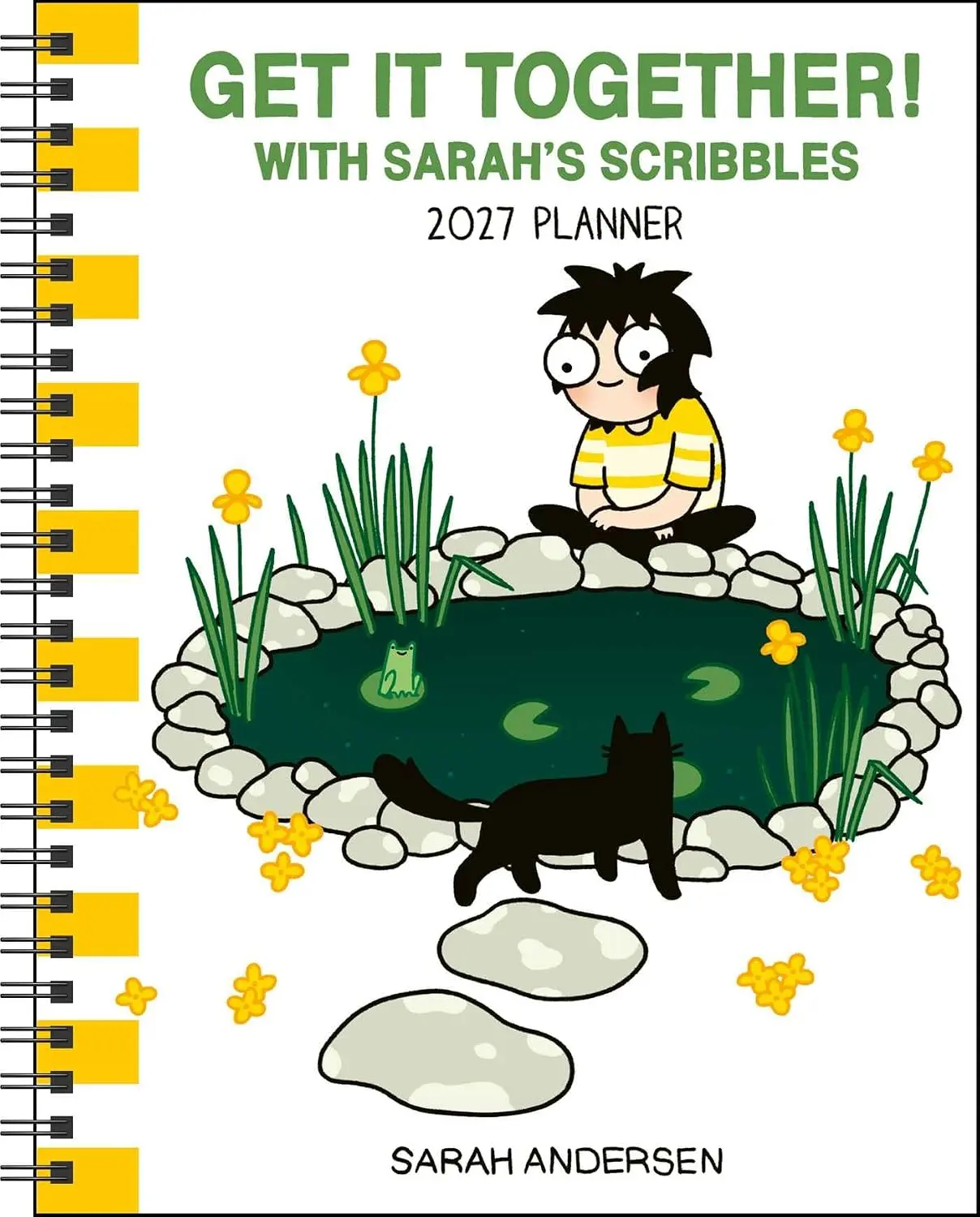 2027美國 Andrews McMeel 日誌/ 橫式週計畫/ Sarah's Scribbles