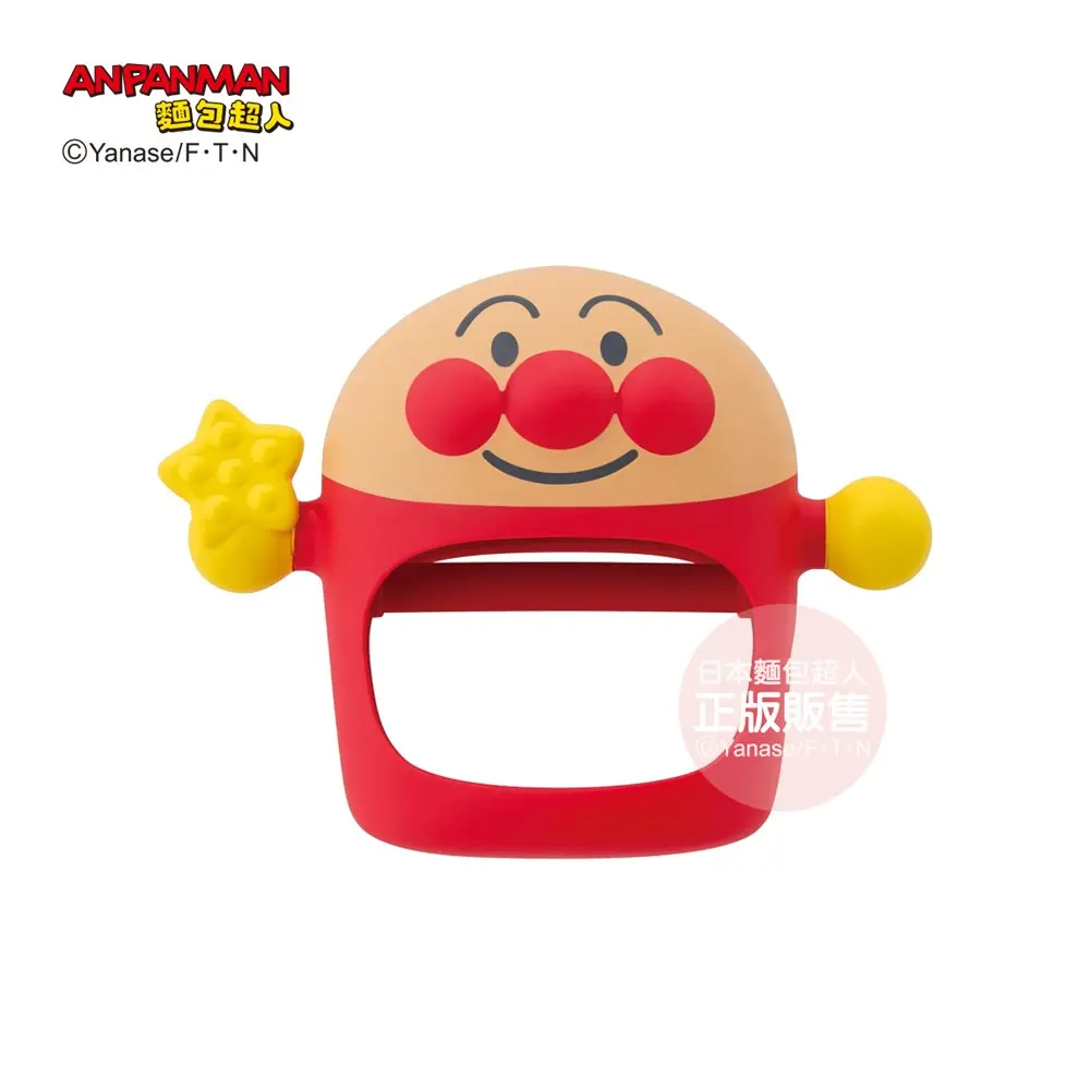 ANPANMAN麵包超人/ 防吸指安撫玩具 (3個月以上)