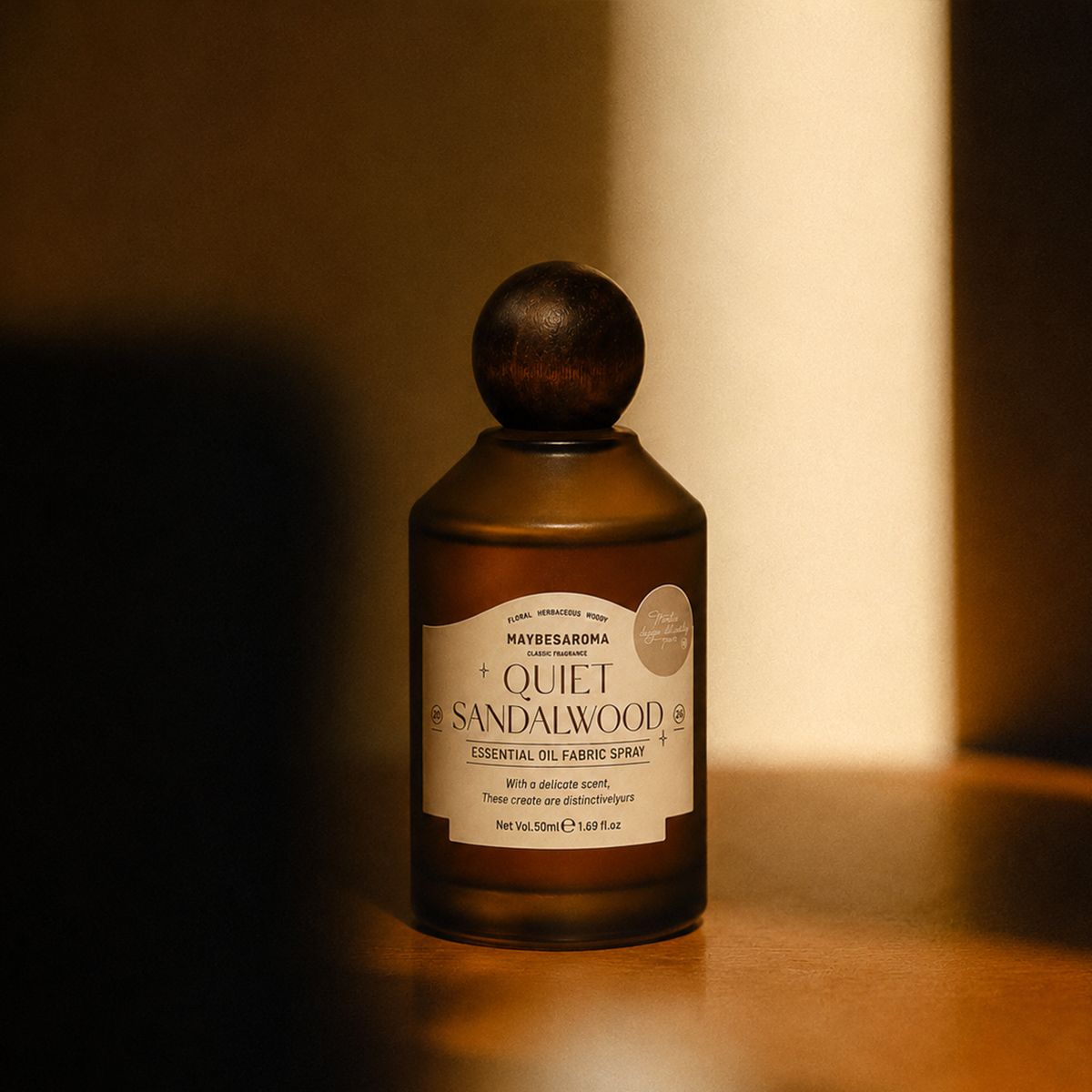MAYBES AROMA精油織品噴霧/ 靜謐檀木/ 50ml