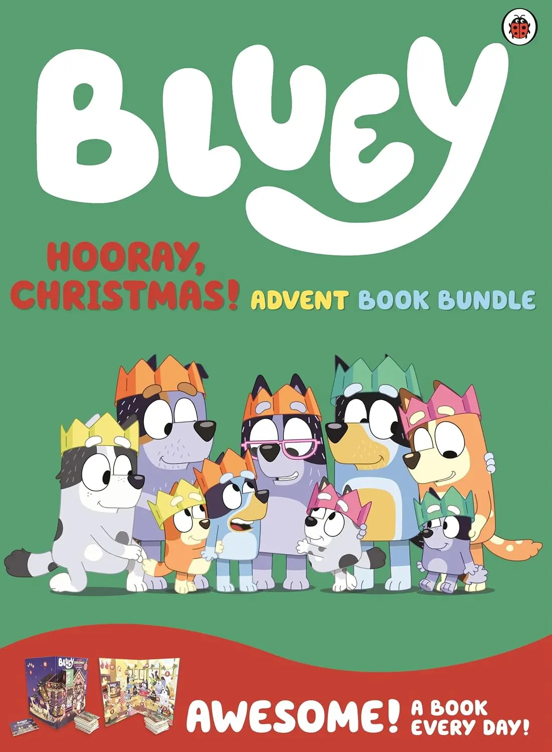 Bluey: Hooray, Christmas! Advent Book Bundle (24冊合售)