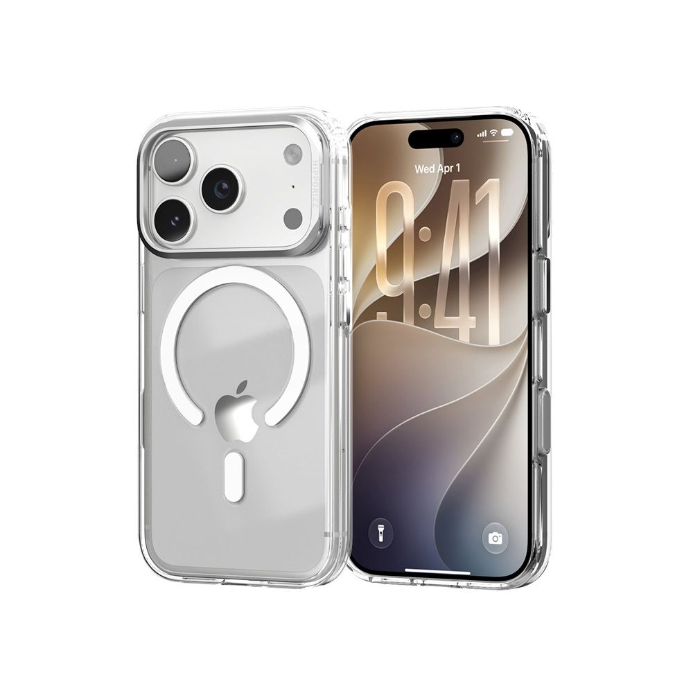 Hipporizz iPhone 18 Pro 系列 Lucid Clear Mag Stand 超透磁吸支架殼/ iPhone 18 Pro