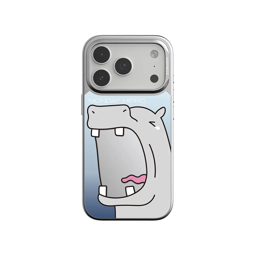 Hipporizz Mirra 鏡面磁吸支架殼｜iPhone 18 Pro / 17 Pro/ 哈欠