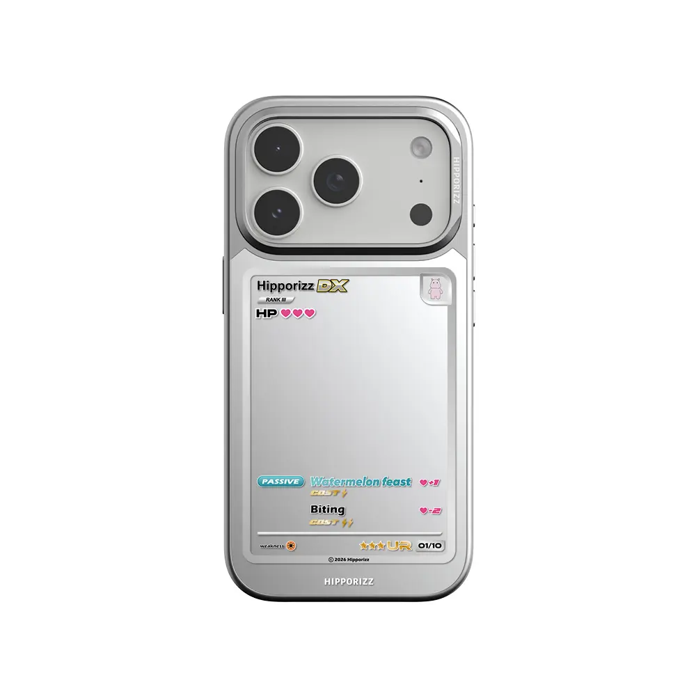 Hipporizz Mirra 鏡面磁吸支架殼｜iPhone 18 Pro / 17 Pro/ 卡牌