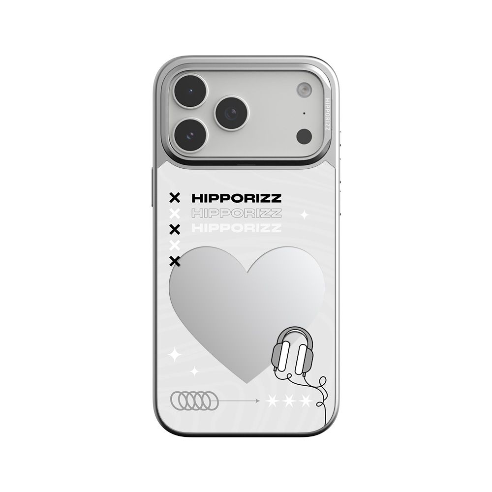 Hipporizz Mirra 鏡面磁吸支架殼｜iPhone 18 Pro Max / 17 Pro Max/ 愛心