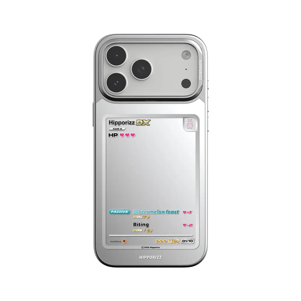 Hipporizz Mirra 鏡面磁吸支架殼｜iPhone 18 Pro Max / 17 Pro Max/ 卡牌