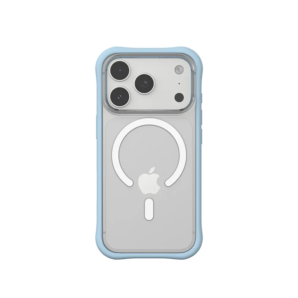 Hipporizz Swapit 矽膠磁吸保護殼 純色款｜iPhone 18 Pro / 17 Pro/ 淺藍