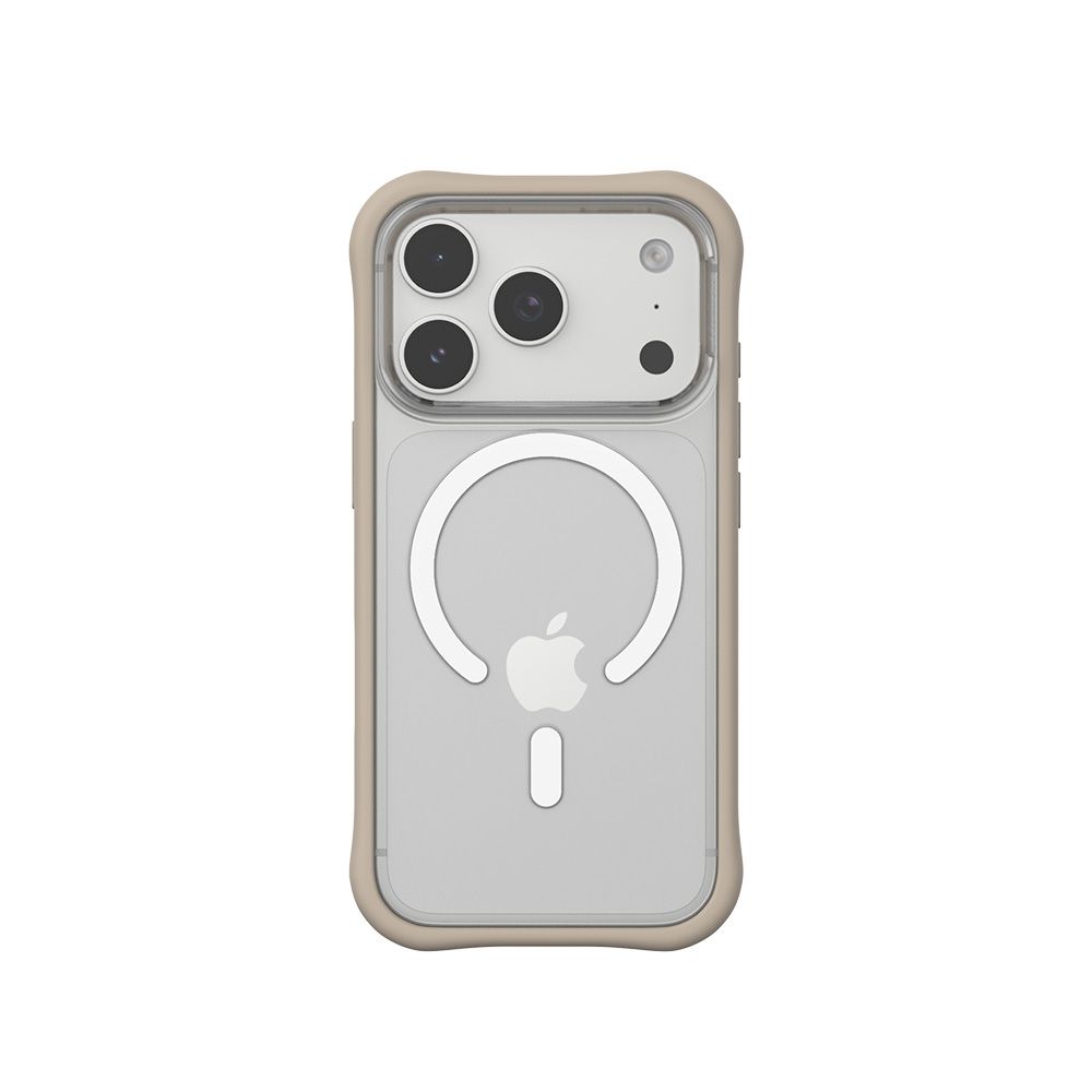 Hipporizz Swapit 矽膠磁吸保護殼 純色款｜iPhone 18 Pro / 17 Pro/ 奶茶