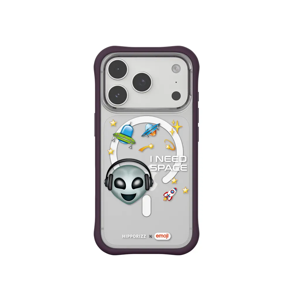 Hipporizz X emoji Swapit 矽膠磁吸保護殼｜iPhone 18 Pro / 17 Pro/ 外星人