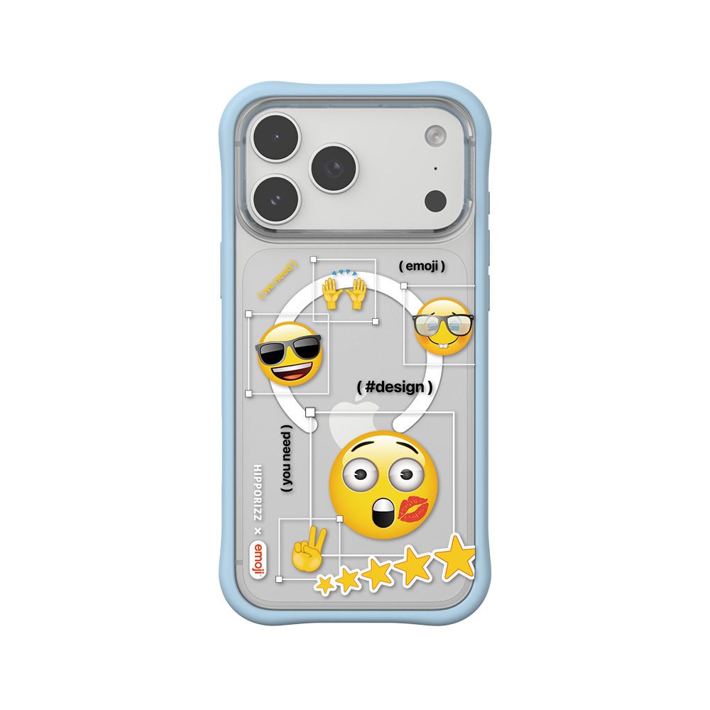Hipporizz X emoji Swapit 矽膠磁吸保護殼｜iPhone 18 Pro Max / 17 Pro Max/ 酷蓋