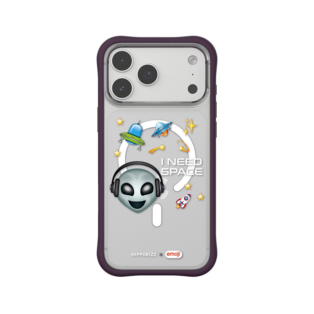Hipporizz X emoji Swapit 矽膠磁吸保護殼｜iPhone 18 Pro Max / 17 Pro Max/ 外星人
