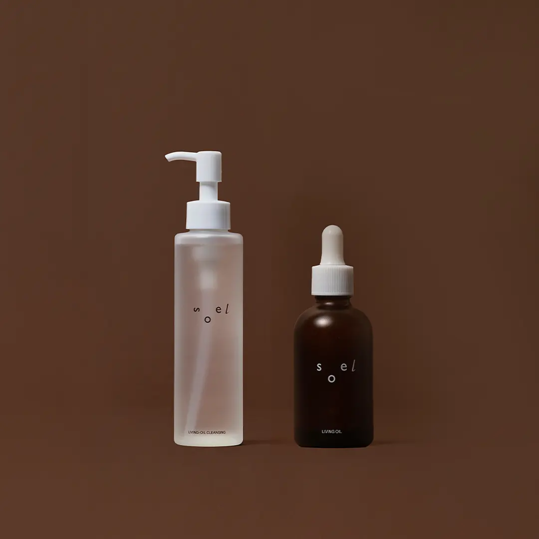 【誠品獨家組合】soel LIVING-OIL彈潤卸妝凝膠+有機前導芝麻油