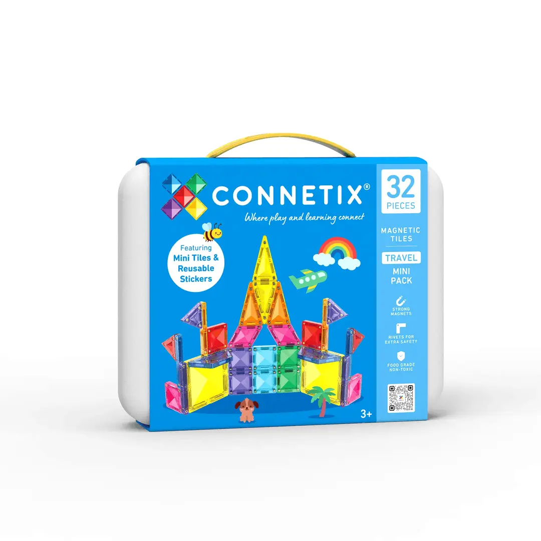 Connetix磁樂®磁力片/ 32片/ 出遊隨行組