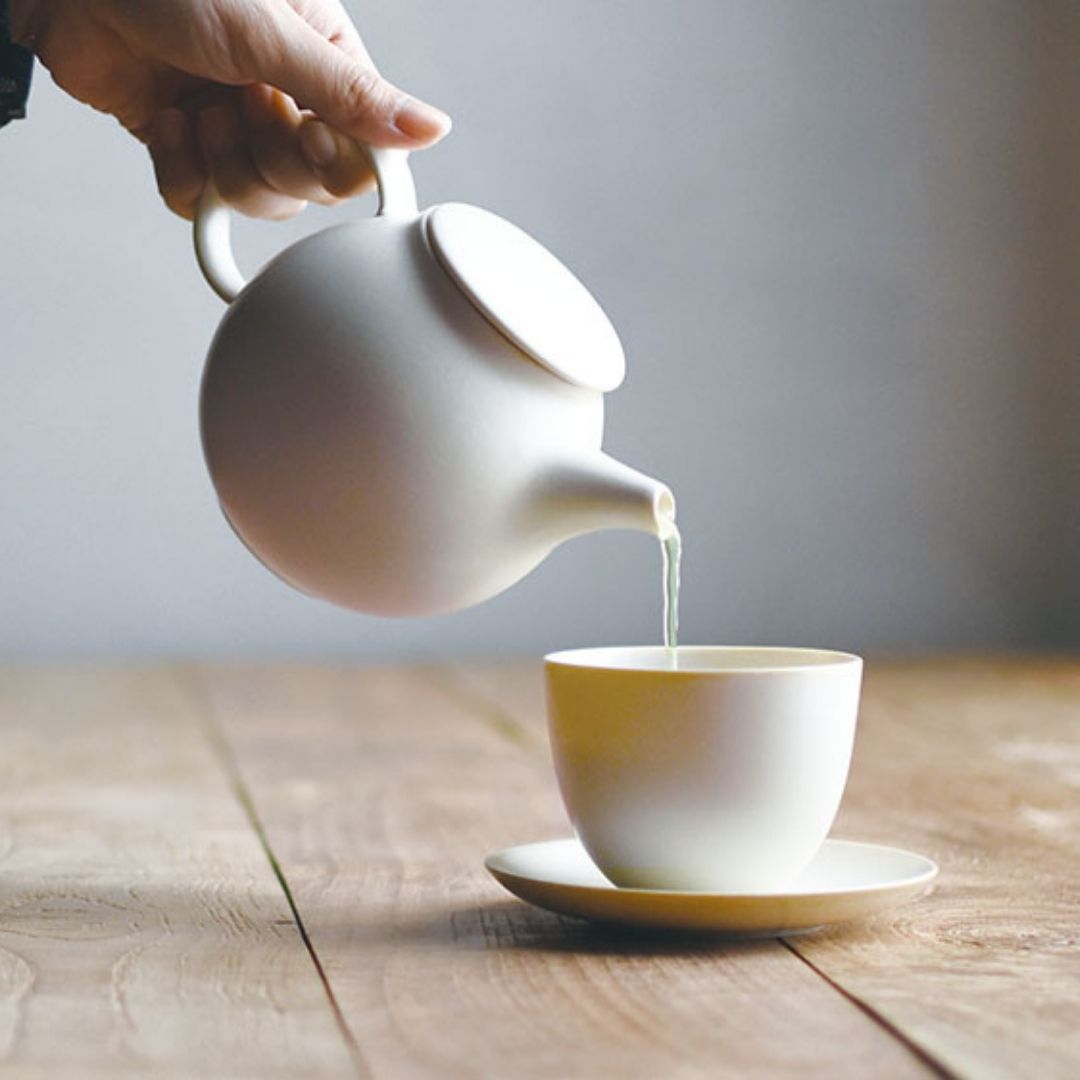 KINTO PEBBLE茶壺480ml-白