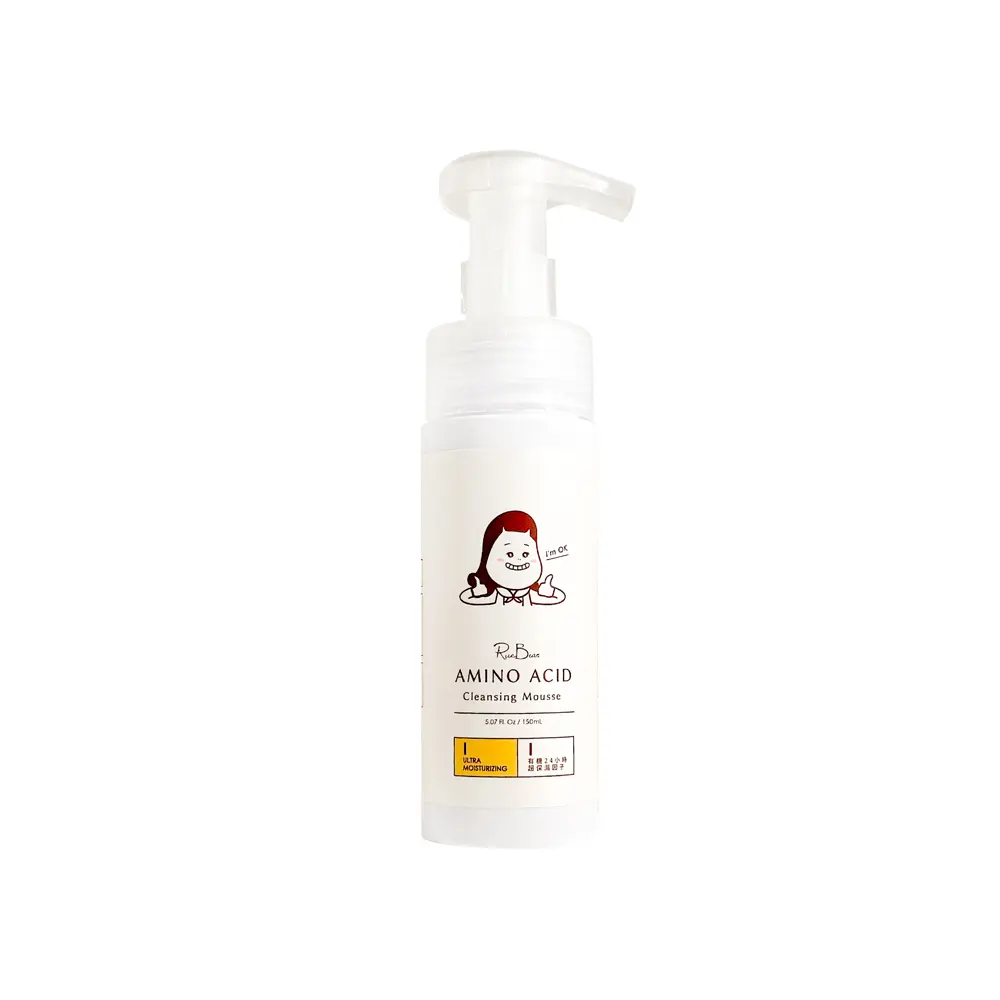米豆 補水胺基酸卸洗兩用慕斯/ 櫻花柔潤/ 150ml