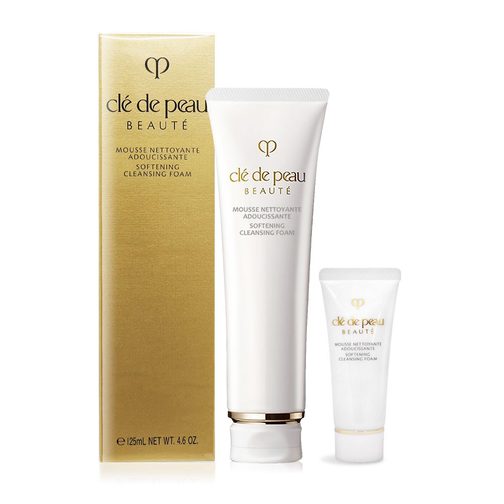 cle de peau 肌膚之鑰 精萃光采柔潤潔膚皂 買大送小(125ml+20ml)-平行輸入
