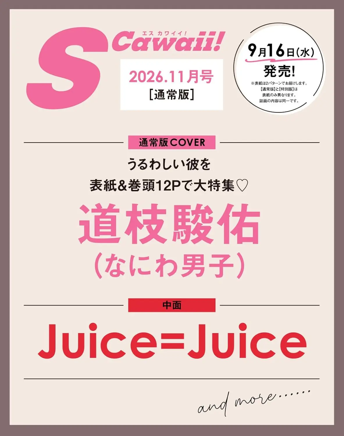 S Cawaii (11月/2026)