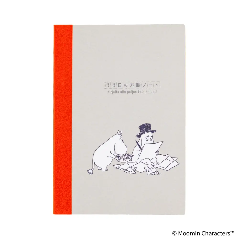 日本ほぼ日手帳方眼筆記本/ Moomin/ A6
