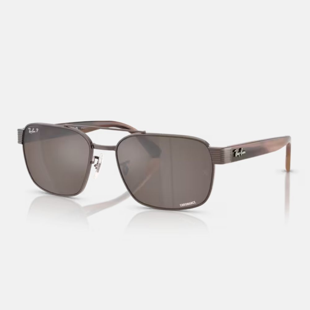 Ray Ban｜RB3751CH-9259AN 方形金屬偏光Chromance太陽眼鏡/ 公司貨