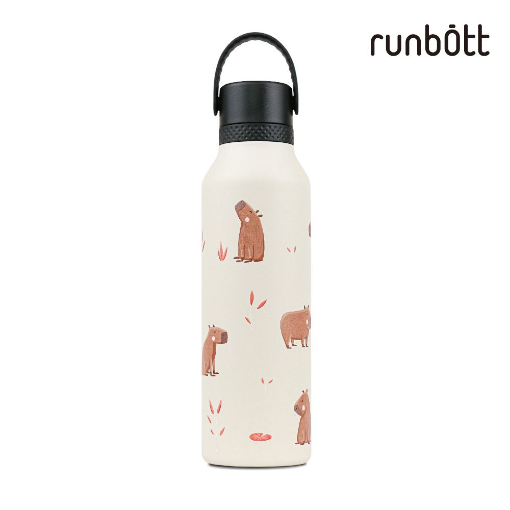【runbott】Mii 輕量陶瓷保溫瓶600ml/ 卡皮巴拉