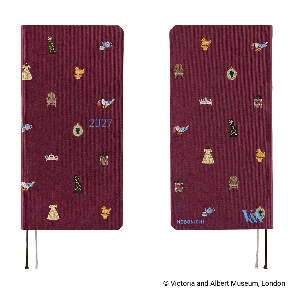 2027日本ほぼ日手帳/ Weeks/ 英語版/ V&A Series/ 歡迎來到 V&A 博物館