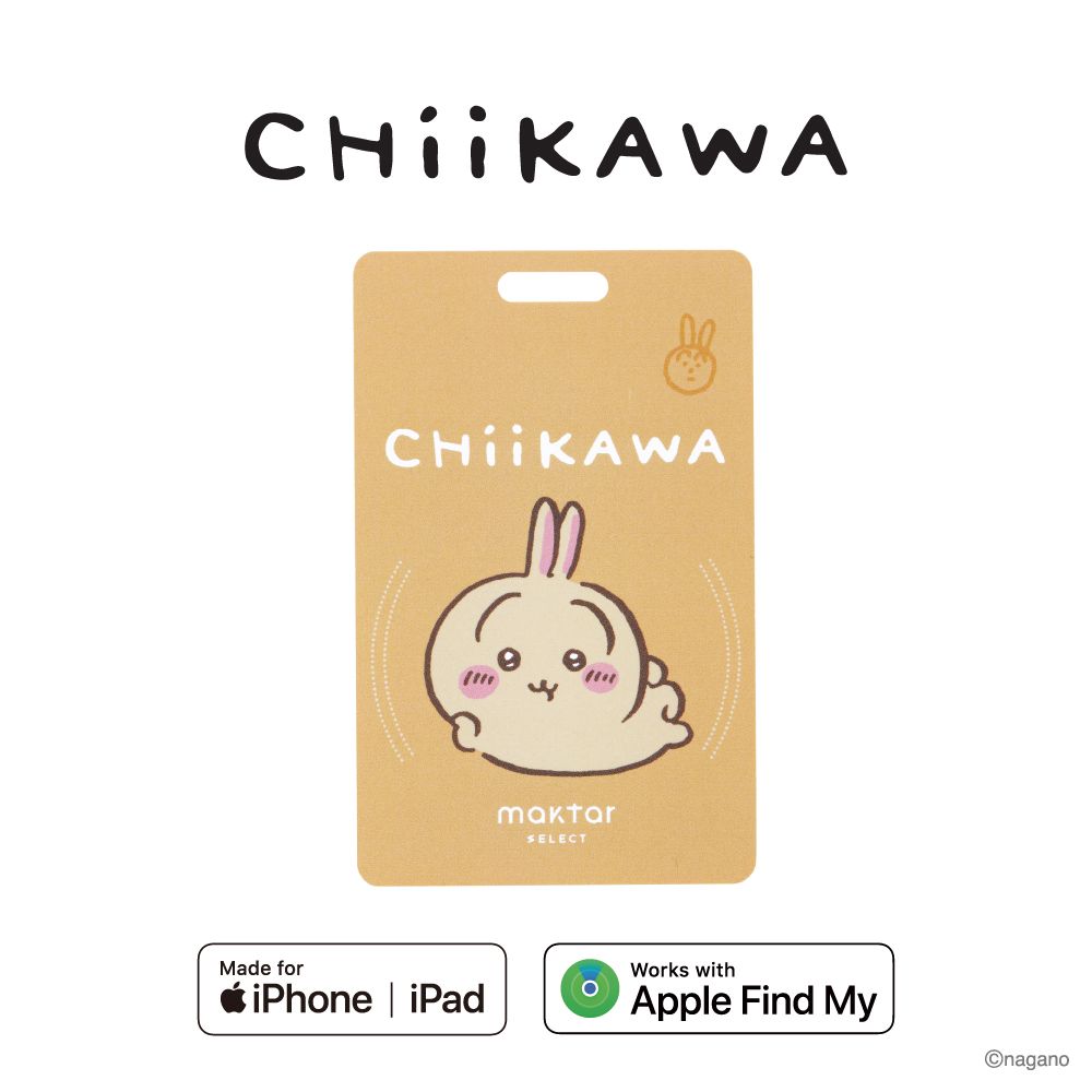 Maktar Tag卡好找CHiiKAWA吉伊卡哇即時定位防丟器/ 兔兔/ 橘