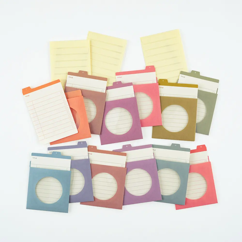 日本ほぼ日手帳索引收納袋/ 每個月的顏色