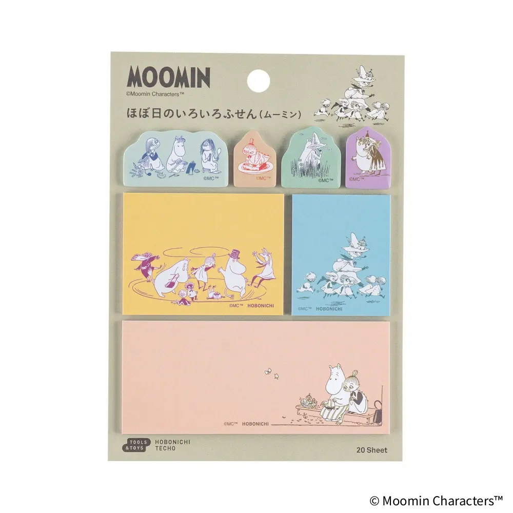 日本ほぼ日手帳多款便利貼/ Moomin
