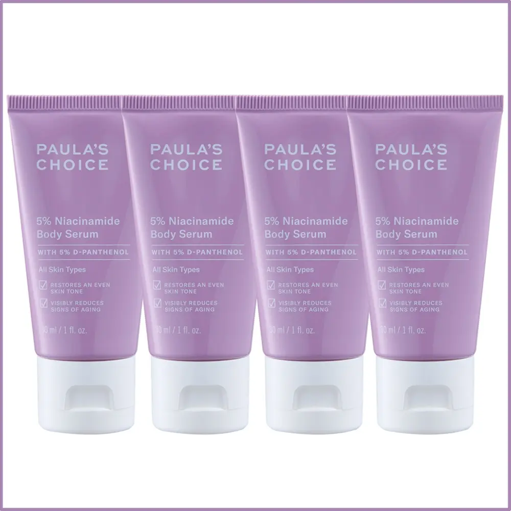 【Paula's Choice 寶拉珍選】5%B3勻亮身體精華乳30ml 四入組 (120ml) 公司貨