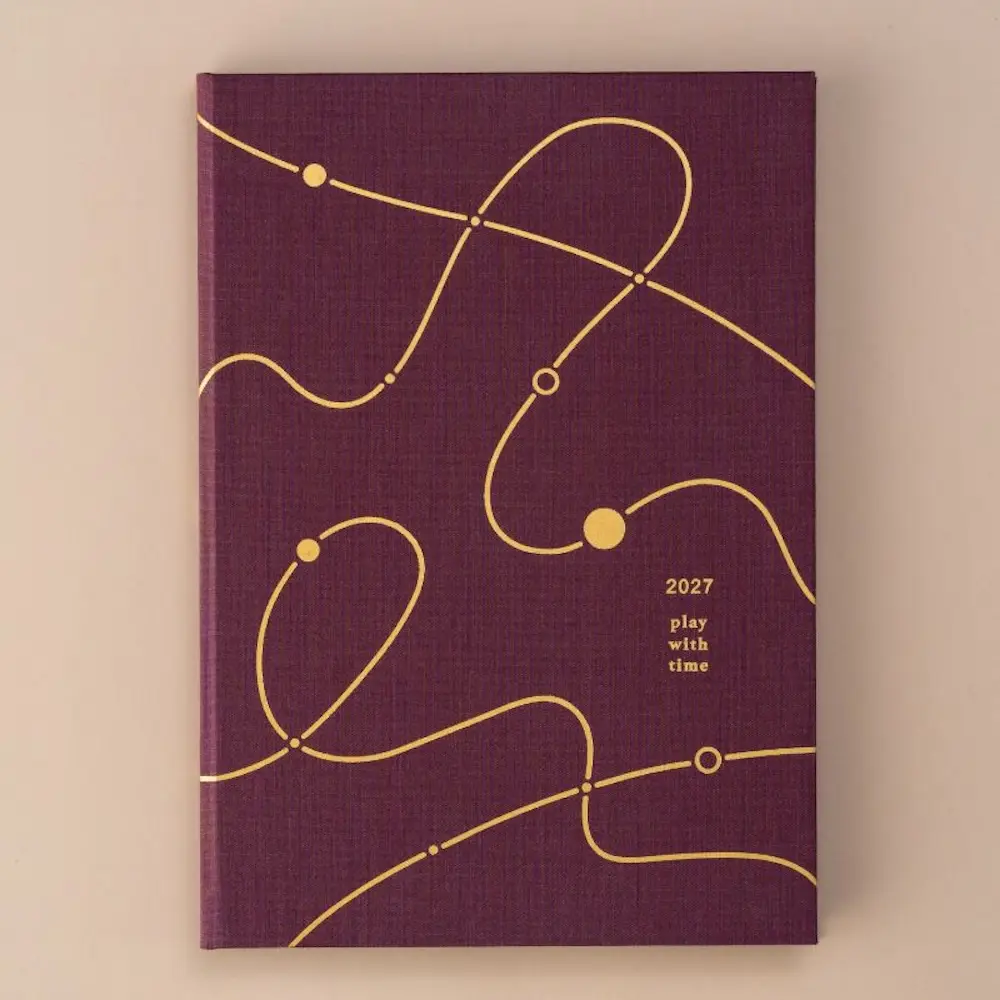 2027 womany shop女人迷商號play with time手帳/ 冥王星紫/ 硬殼
