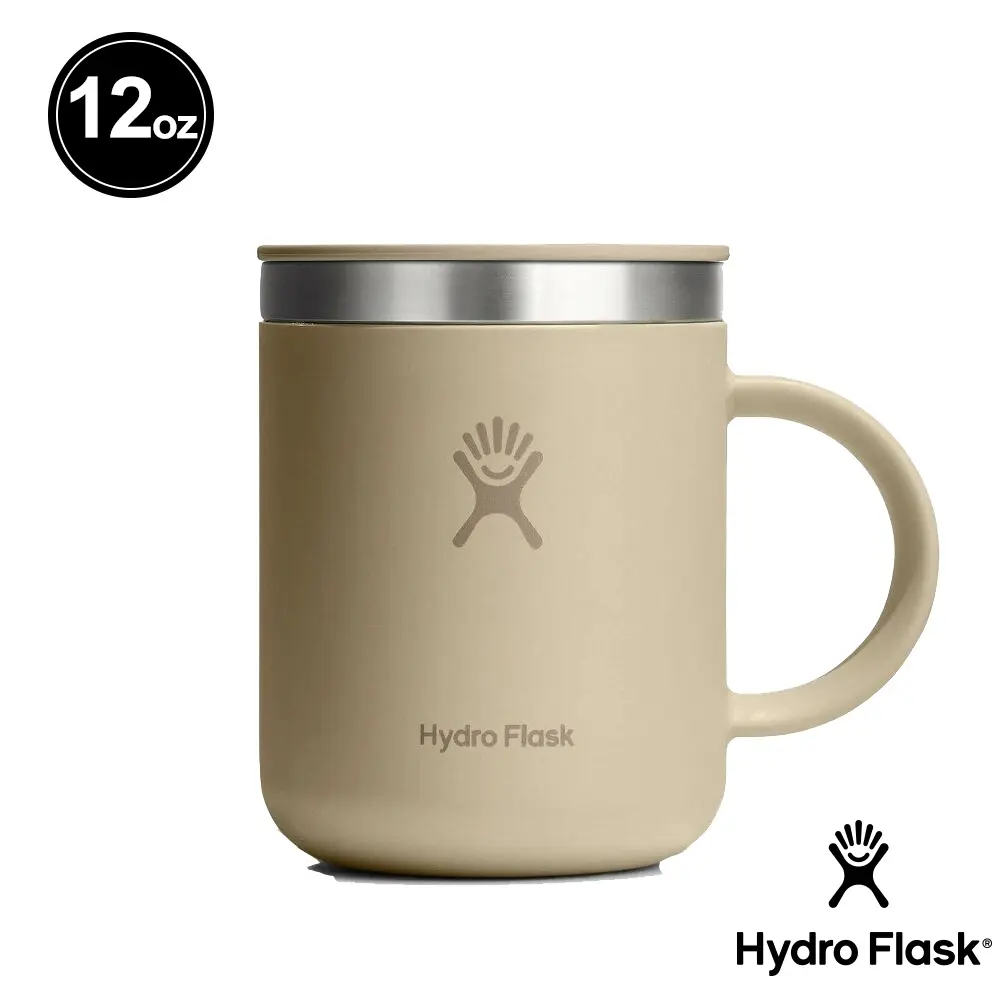 Hydro Flask 12oz保溫附蓋馬克杯/ 燕麥色