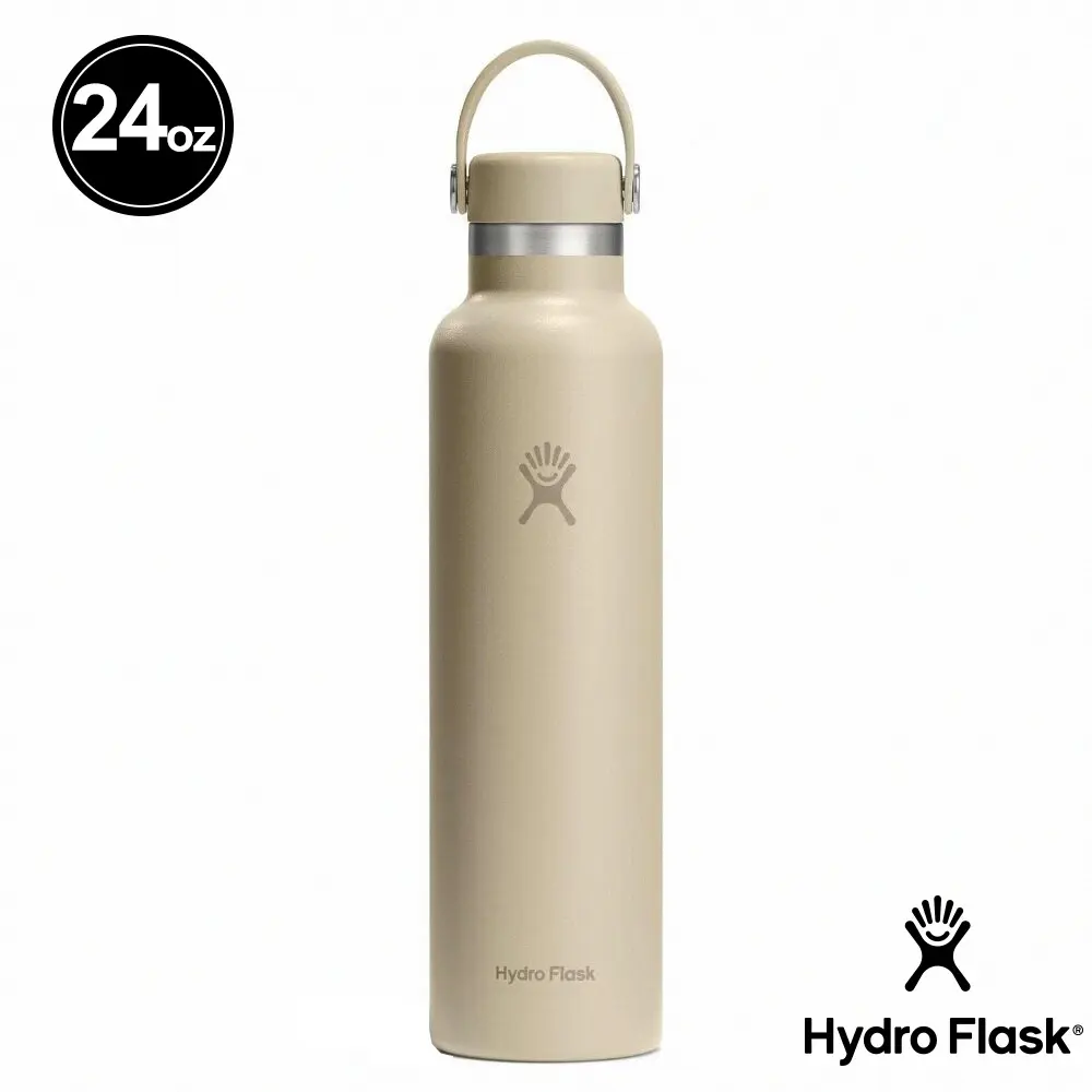 Hydro Flask 24oz標準口提環保溫瓶/ 燕麥色