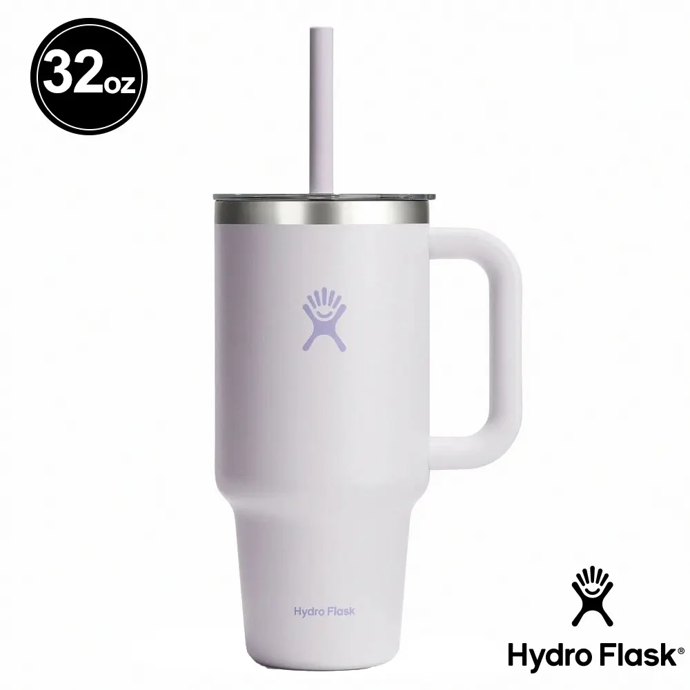 Hydro Flask 32oz吸管冰霸杯/ 雲朵紫