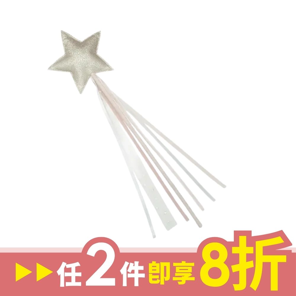 Mimi & Lula AW24變裝派對金星星粉嫩緞帶魔法棒