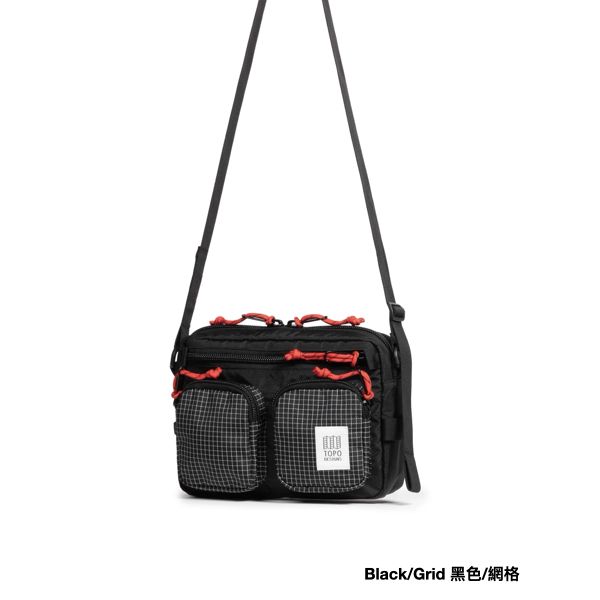 TOPO DESIGNS Block Bag方塊包/ Black/Grid 黑色/網格