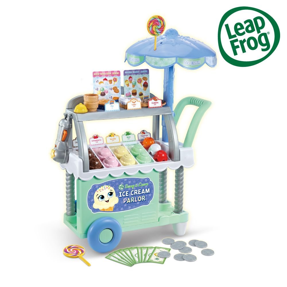 LeapFrog甜點冰淇淋學習餐車/ 雙語版/ 中英文版