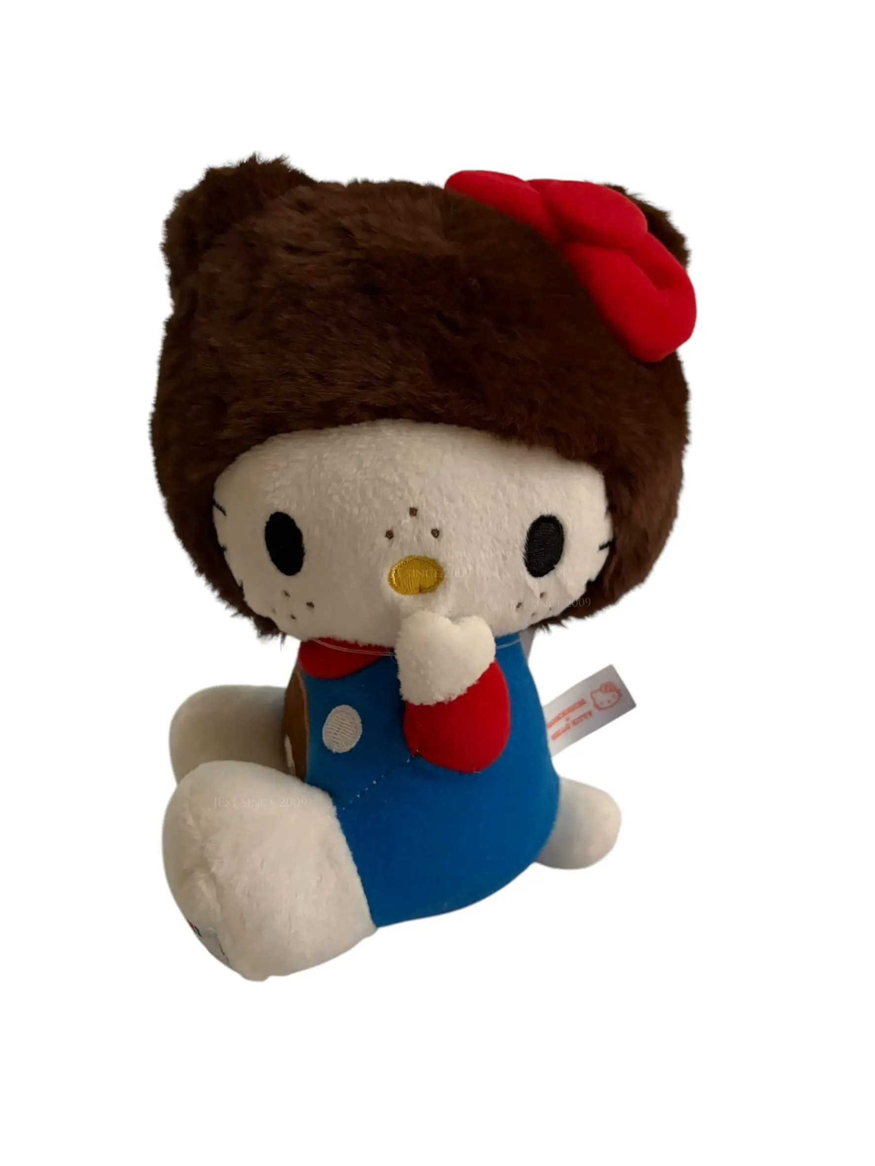 【現貨】Hello Kitty x Monchhichi 50週年 限定聯名娃娃(205042/50週年/蒙奇奇/Hello Kitty/日本/聯名款/限定款/平行輸入)