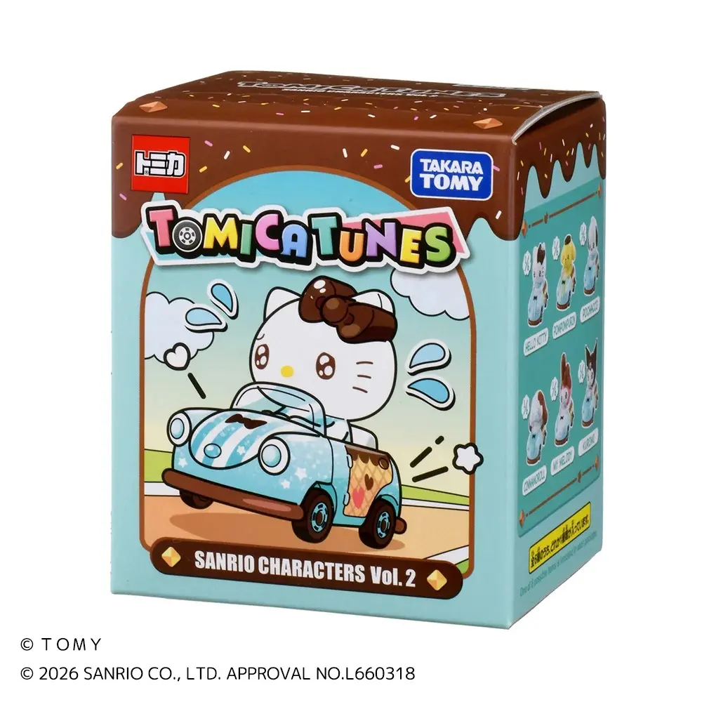 TOMICA TUNES三麗鷗小車盲盒 Vol. 2/ 共六款隨機出貨