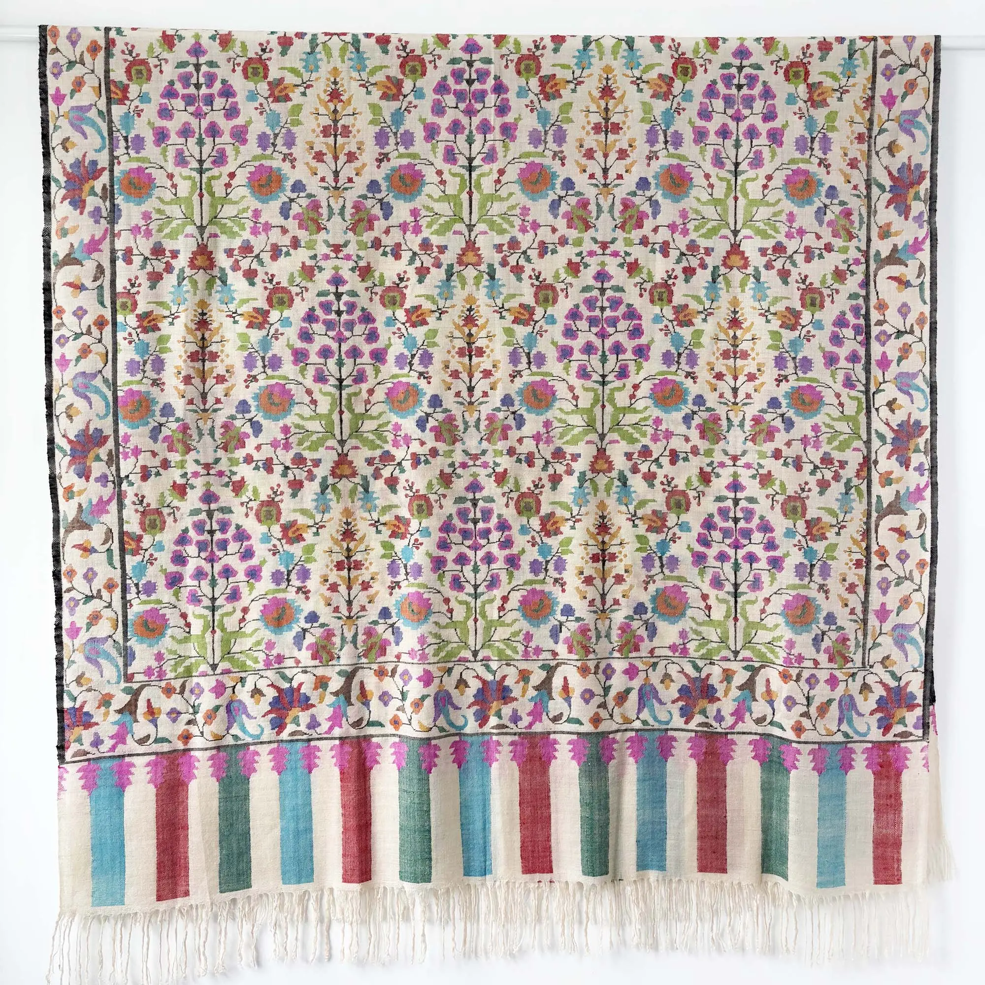 《Bala Shawls》Hand Woven Kani Pashmina Shawls 喀什米爾頂級手織披肩/ 晨花