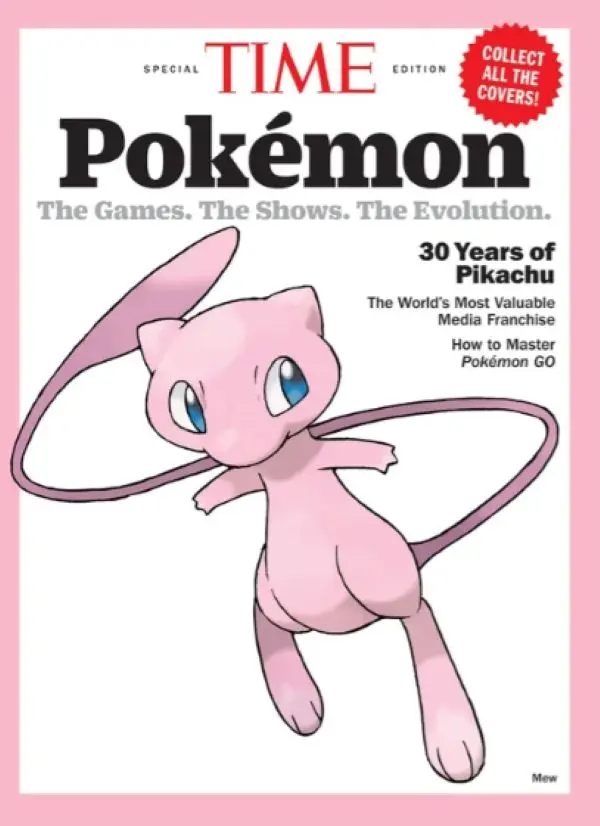 TIME時代特刊: Time Pokémon寶可夢30週年特刊-夢幻 (Mew) V