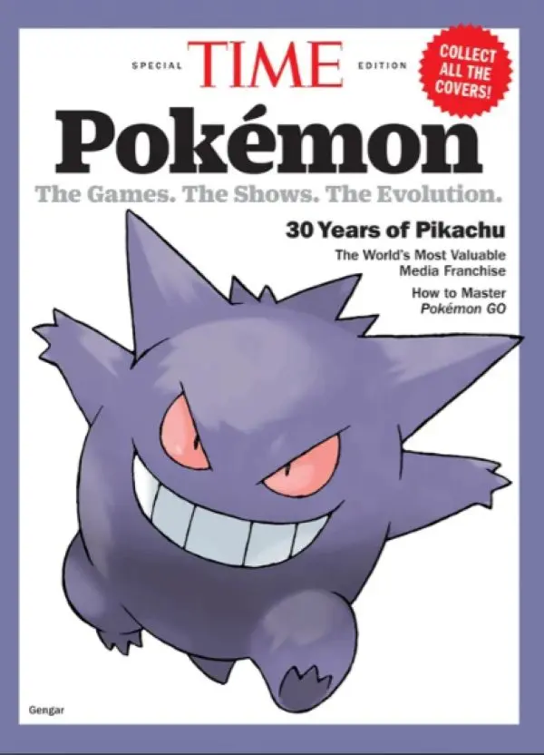 TIME時代特刊: Time Pokémon寶可夢30週年特刊-耿鬼 (Gengar) VI