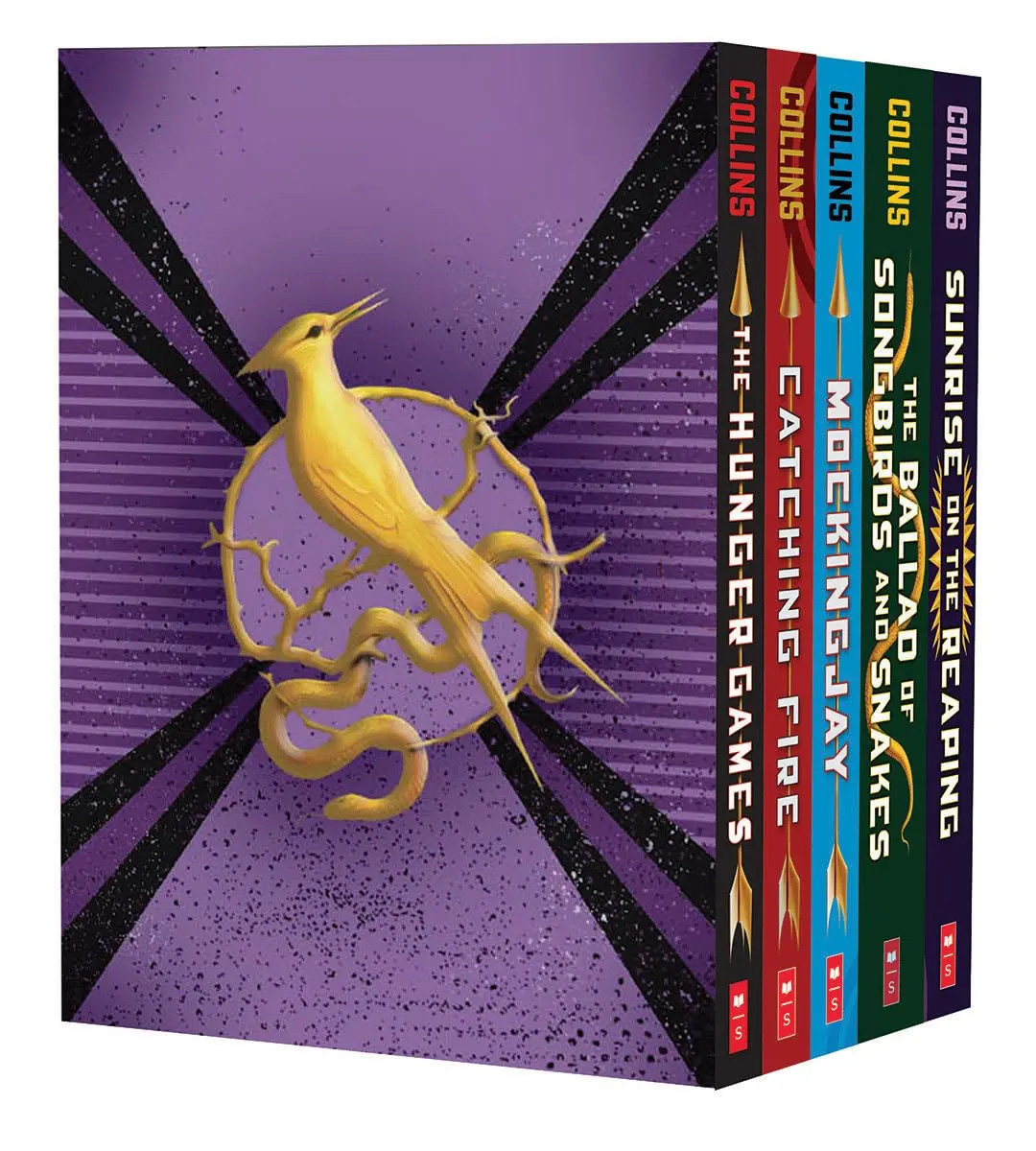 Hunger Games 5-Book Paperback Box Set (the Hunger Games, Catching Fire, Mockingjay, the Ballad of Songbirds and Snakes, Sunrise on t