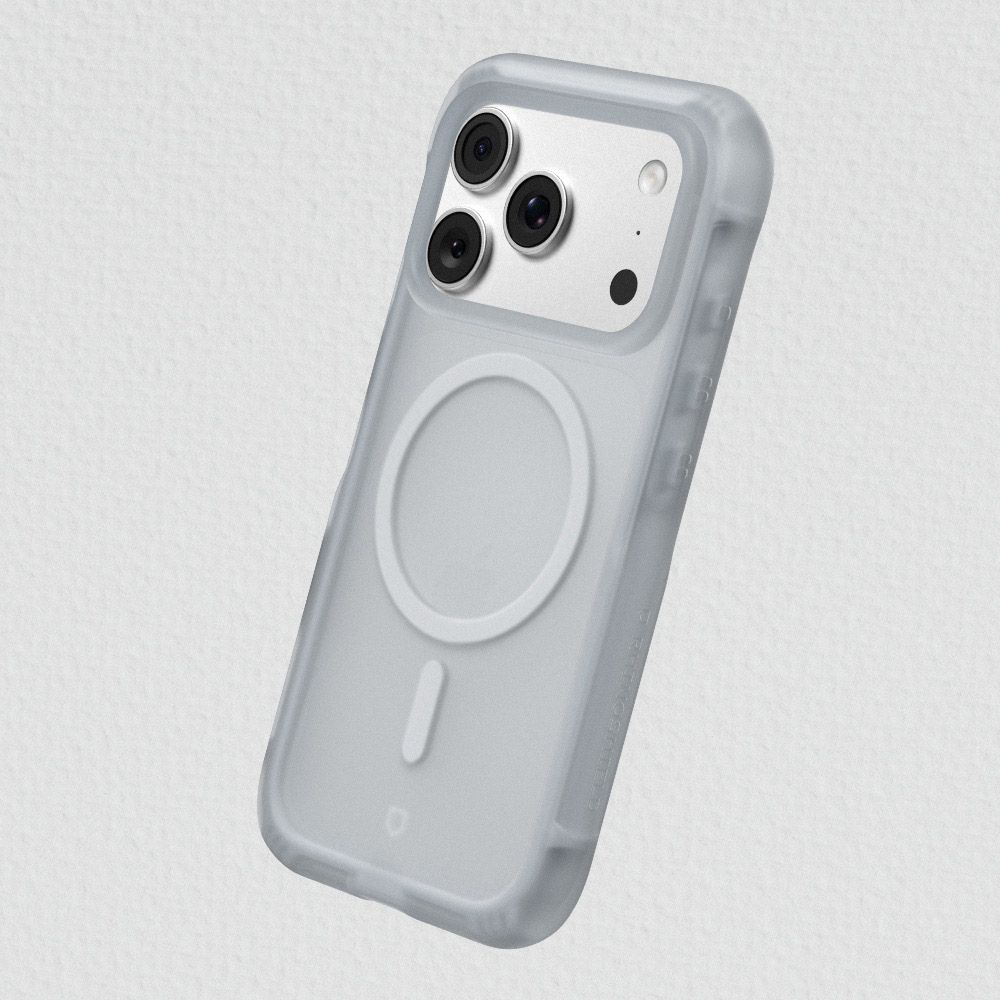 【RHINOSHIELD 犀牛盾】iPhone 系列 AirX MagSafe兼容 極致氣墊緩衝磁吸防摔手機殼/ iPhone 18 Pro/ 流變灰