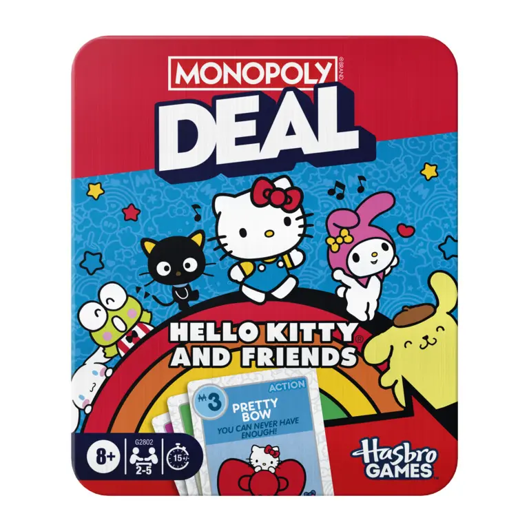 Hasbro地產大亨/ 紙牌交易遊戲/ Hello Kitty/ 英文版