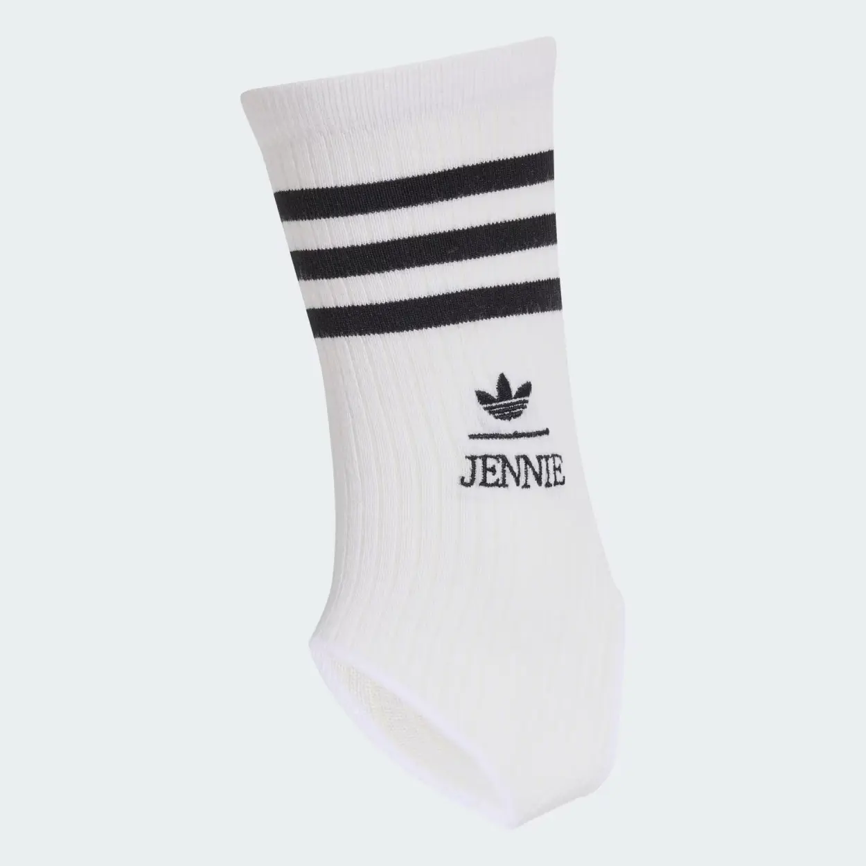 adidas Originals by JENNIE CUT-OUT SOCKS 鏤空造型襪 中筒襪/ 白色/ 預購 25-27cm