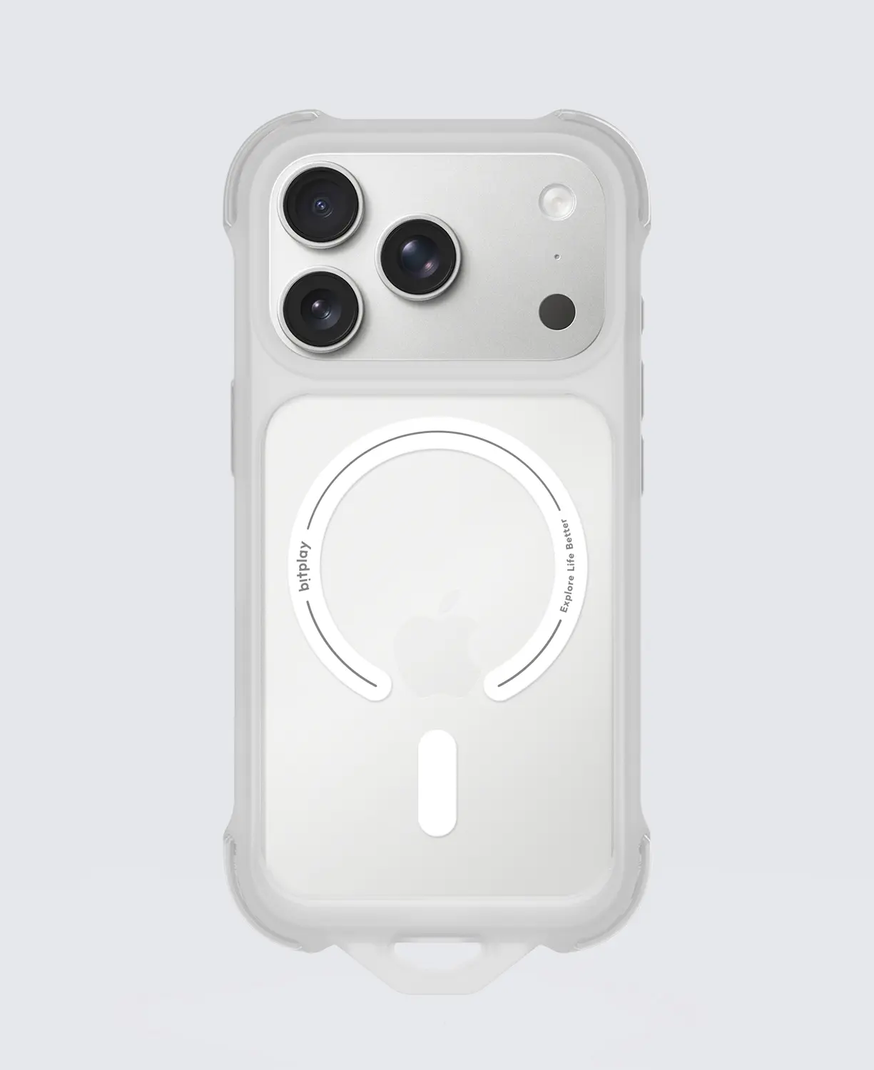 bitplay磁吸四角氣囊殼/ iPhone 17/18Pro/ 迷霧白