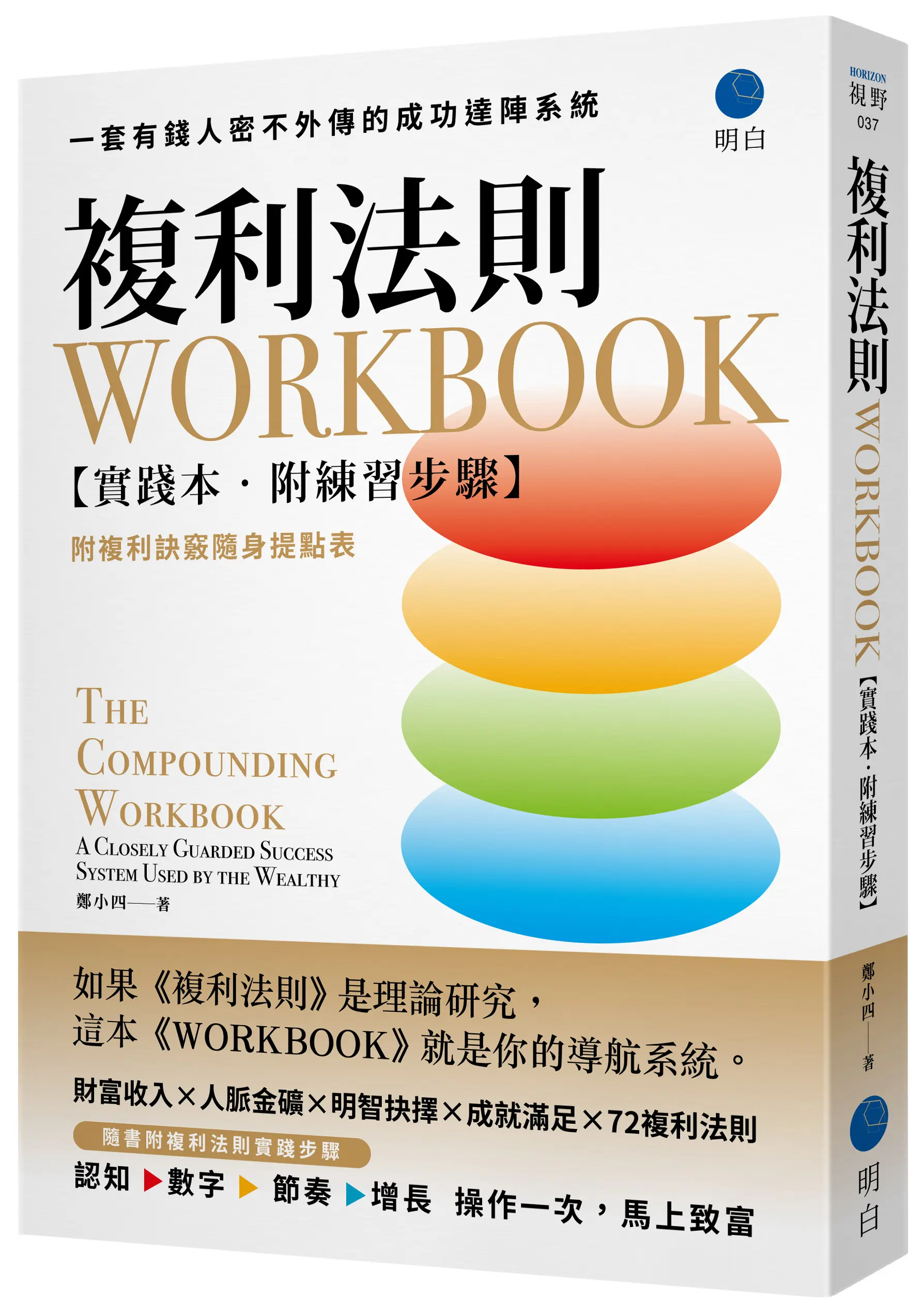 複利法則WORKBOOK 實踐本．附練習步驟: 一套有錢人密不外傳的成功達陣系統 (附複利訣竅隨身提點表)