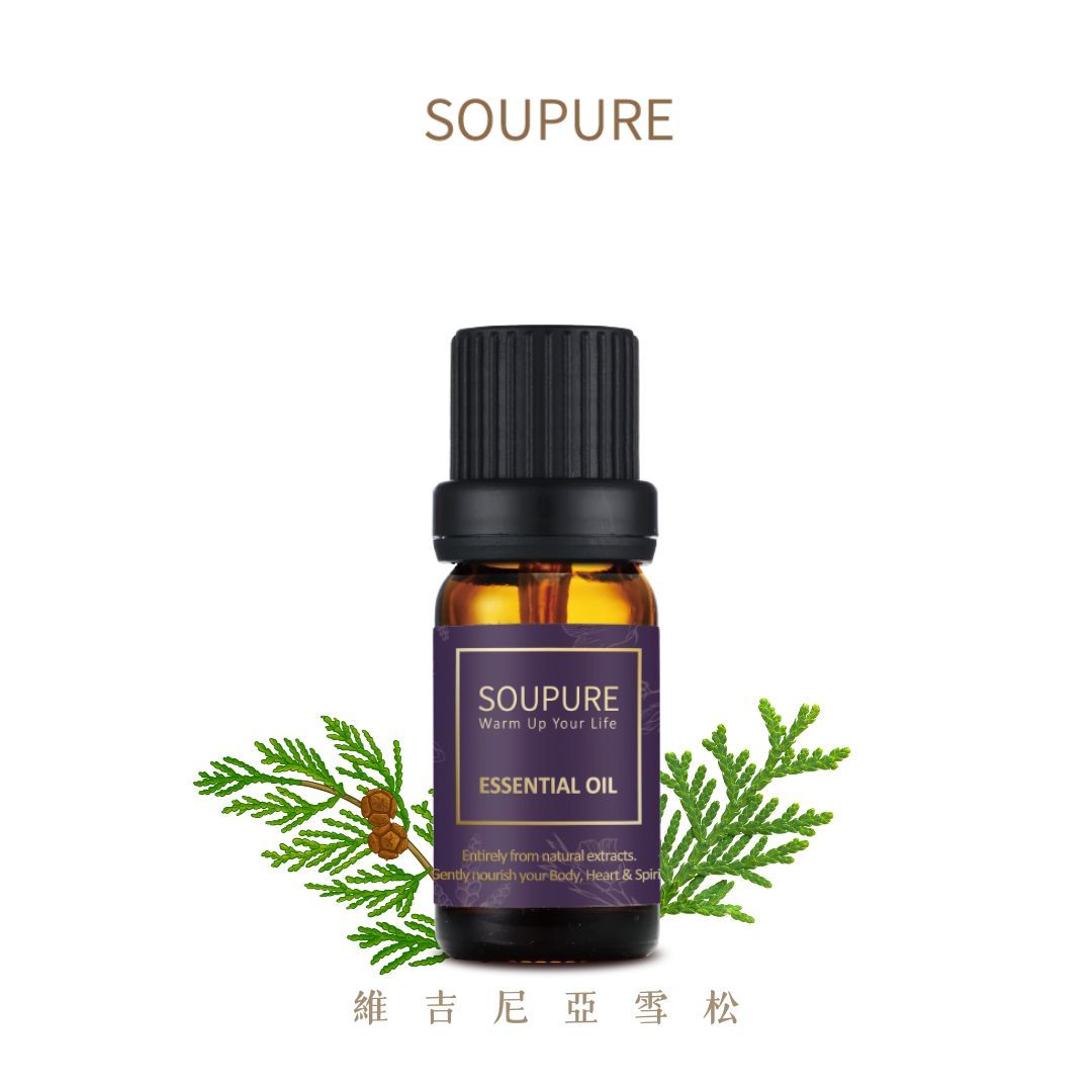 SOUPURE 維吉尼亞雪松 單方純原精油10ml