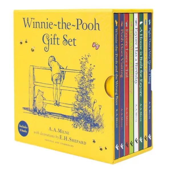 Pooh 8-copy Cloth Storybook slipcase (8冊合售)